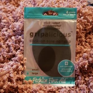 NWT Gripalicious stick-on sole nonslip